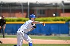 Baseball vs MIT  Wheaton College Baseball vs MIT during quarter final game of the NEWMAC Championship hosted by Wheaton. - (Photo by Keith Nordstrom) : Wheaton, baseball, NEWMAC